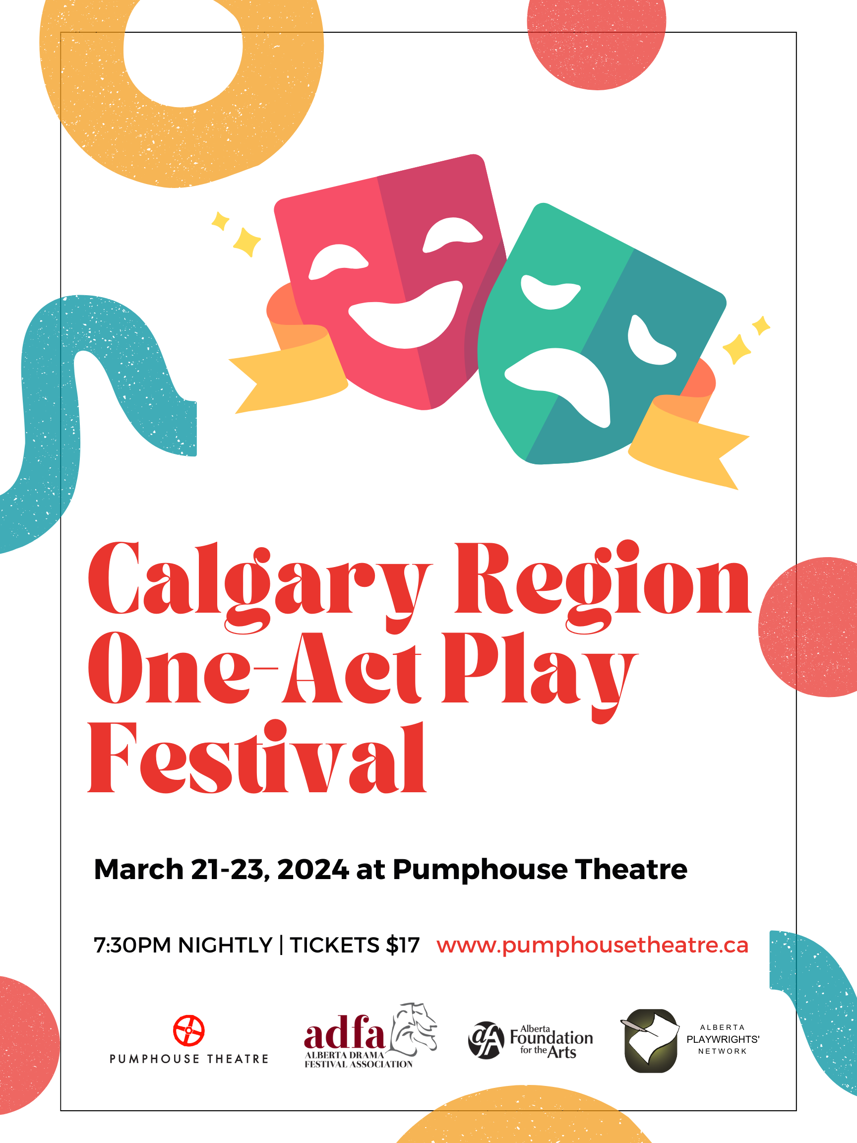 One Act Play Festival Shows 2024   OAPF 2024 Poster Draft 1 